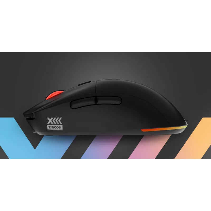 GENESIS Zircon XIII mouse gaming ambidestro RF Wireless + USB Type-C ottico 26000 DPI