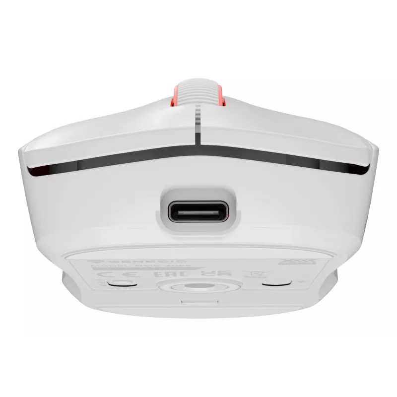 GENESIS Zircon XIII mouse gaming ambidestro RF Wireless + USB Type-C ottico 26000 DPI