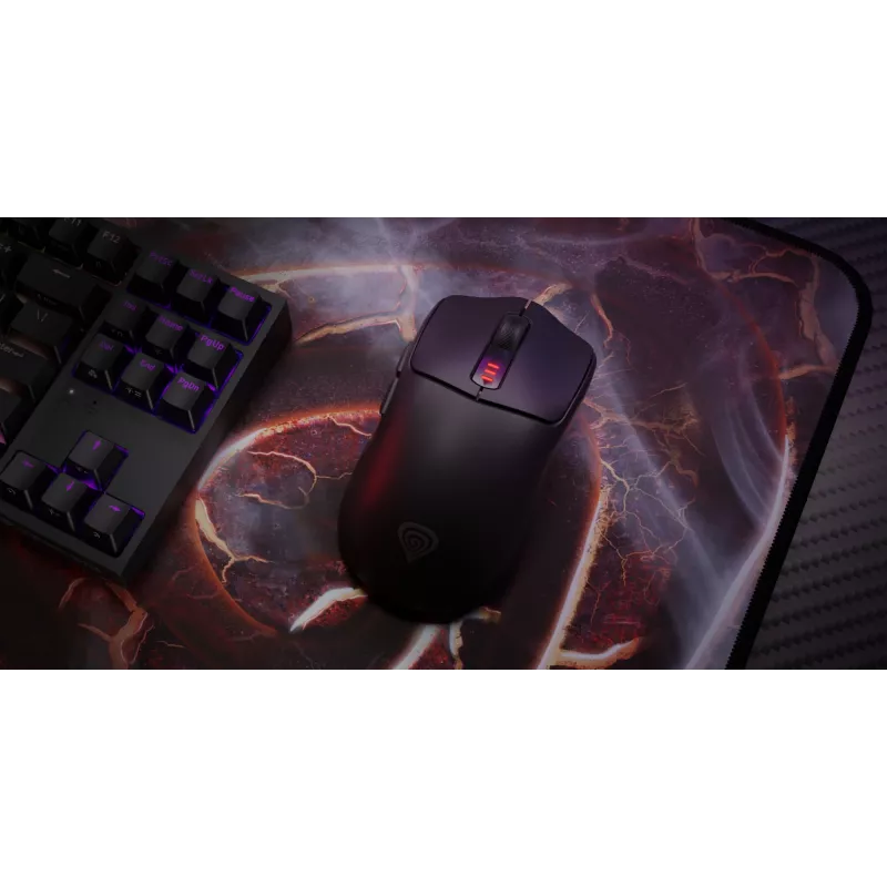 GENESIS Zircon 500 mouse gaming per destrorsi RF Wireless + Bluetooth + USB Type-C ottico 10000 DPI