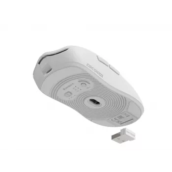 GENESIS Zircon 500 mouse gaming per destrorsi RF Wireless + Bluetooth + USB Type-C ottico 10000 DPI