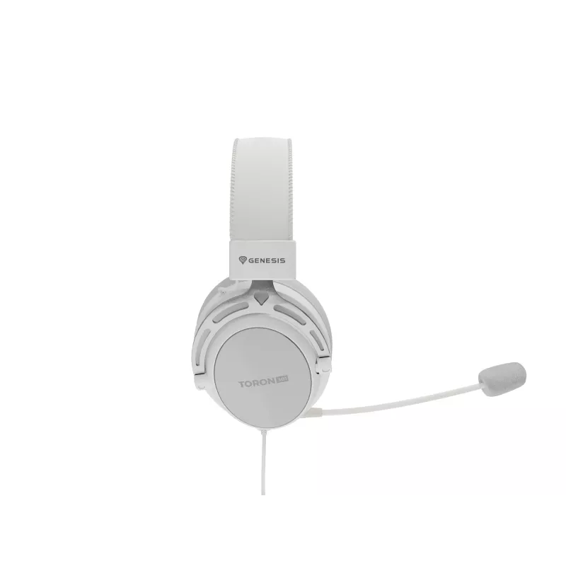 GENESIS Toron 301 headset cablato head-band gaming bianco