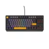 Genesis Thor 230 TKL tastiera gaming meccanica cablata, US, Anchor Gray Negative, Outemu Red