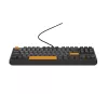 Genesis Thor 230 TKL tastiera gaming meccanica cablata, US, Anchor Gray Negative, Outemu Red