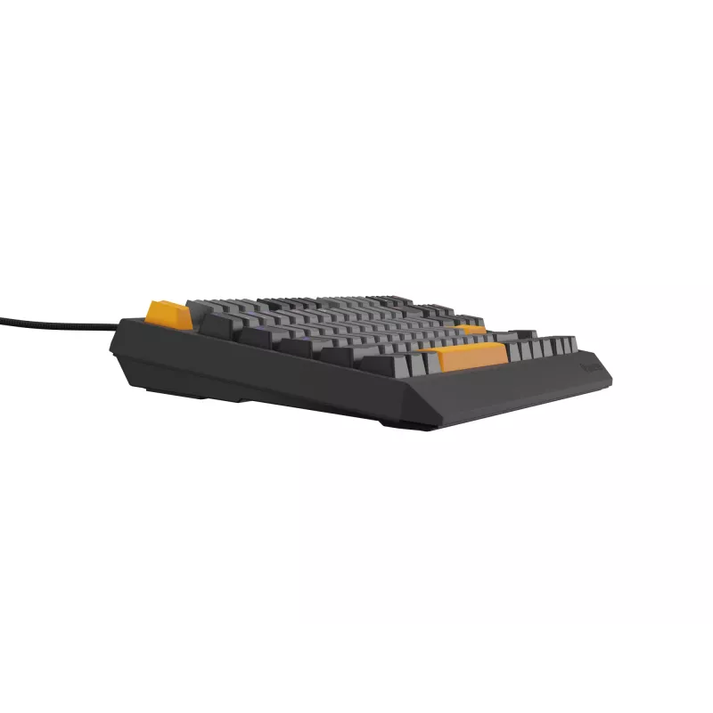 Genesis Thor 230 TKL tastiera gaming meccanica cablata, US, Anchor Gray Negative, Outemu Red