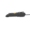 Genesis Thor 230 TKL tastiera gaming meccanica cablata, US, Anchor Gray Negative, Outemu Red