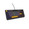 Genesis Thor 230 TKL tastiera gaming meccanica cablata, US, Anchor Gray Negative, Outemu Red