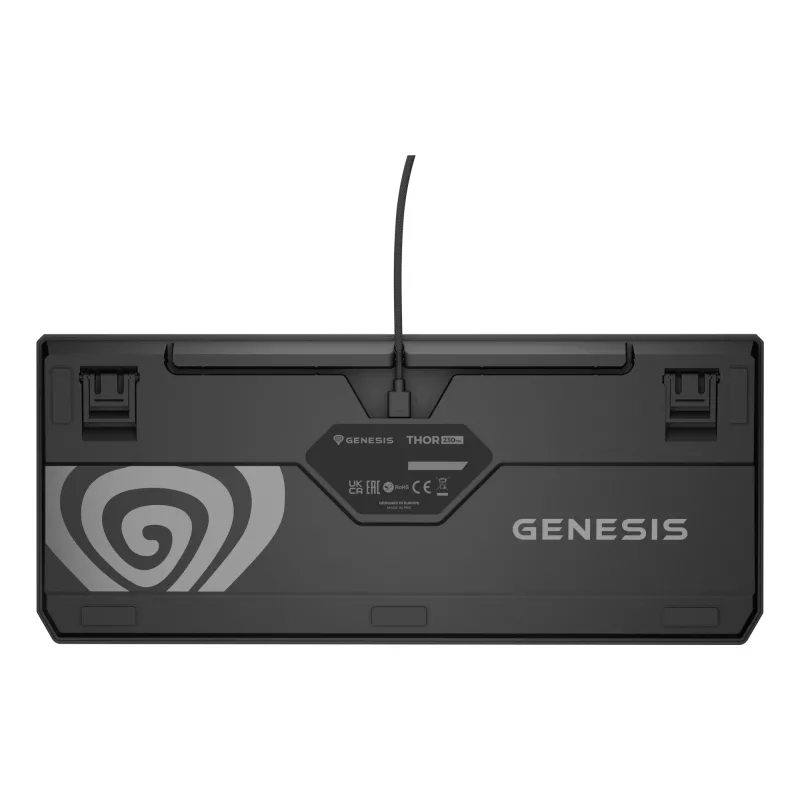 GENESIS Thor 230 TKL Lite tastiera gaming USB QWERTY inglese nero