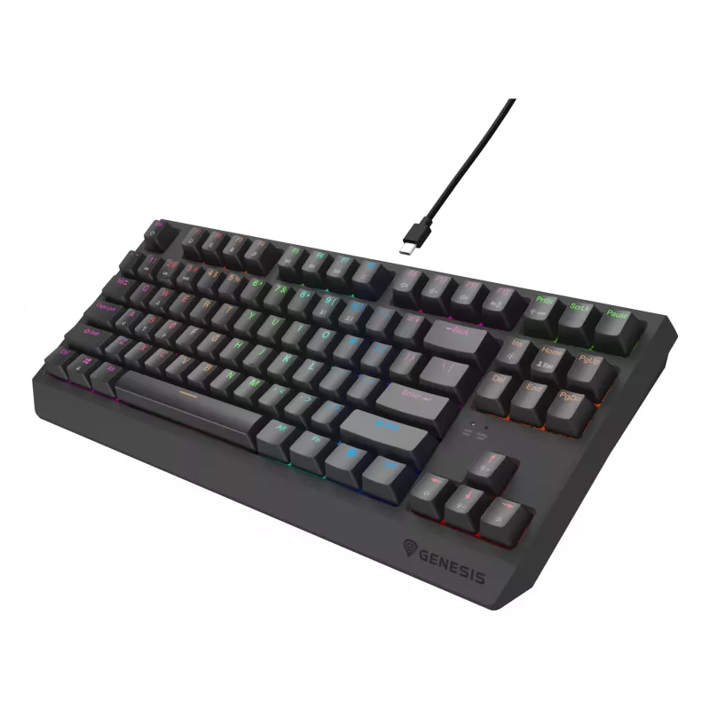 GENESIS Thor 230 TKL Lite tastiera gaming USB QWERTY inglese nero