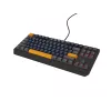 GENESIS THOR 230 TKL tastiera gaming USB + RF Wireless + Bluetooth QWERTY nero, blu, grigio, arancione
