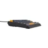 GENESIS THOR 230 TKL tastiera gaming USB + RF Wireless + Bluetooth QWERTY nero, blu, grigio, arancione
