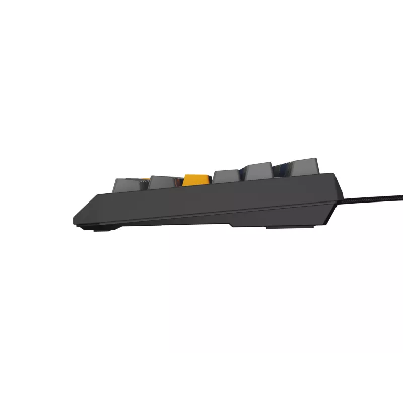 GENESIS THOR 230 TKL tastiera gaming USB + RF Wireless + Bluetooth QWERTY nero, blu, grigio, arancione