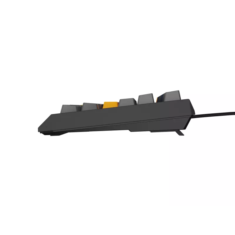 GENESIS THOR 230 TKL tastiera gaming USB + RF Wireless + Bluetooth QWERTY nero, blu, grigio, arancione