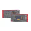 GENESIS THOR 230 TKL tastiera gaming USB + RF Wireless + Bluetooth QWERTY nero, blu, grigio, arancione