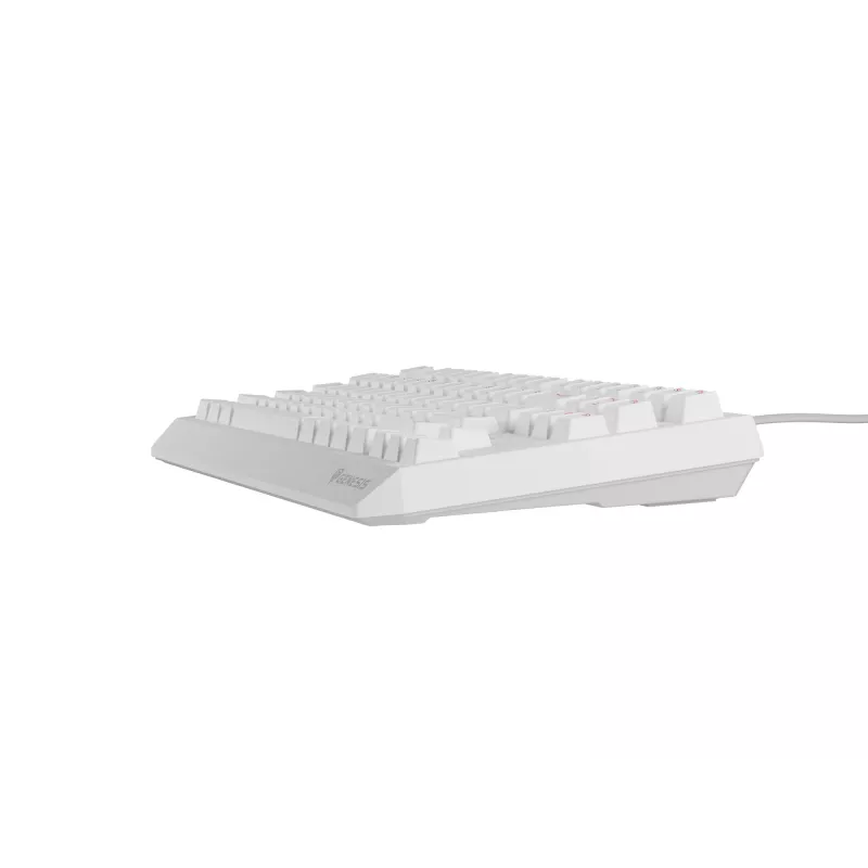 Genesis Thor 230 TKL tastiera gaming meccanica cablata, US, bianca, Outemu Brown