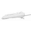 Tastiera gaming tenkeyless GENESIS Thor 230 TKL — USB, RF Wireless, Bluetooth, QWERTY, bianco