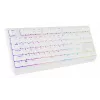 Tastiera gaming tenkeyless GENESIS Thor 230 TKL — USB, RF Wireless, Bluetooth, QWERTY, bianco