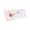 Tastiera gaming GENESIS Thor 303 TKL USB QWERTY US International bianco