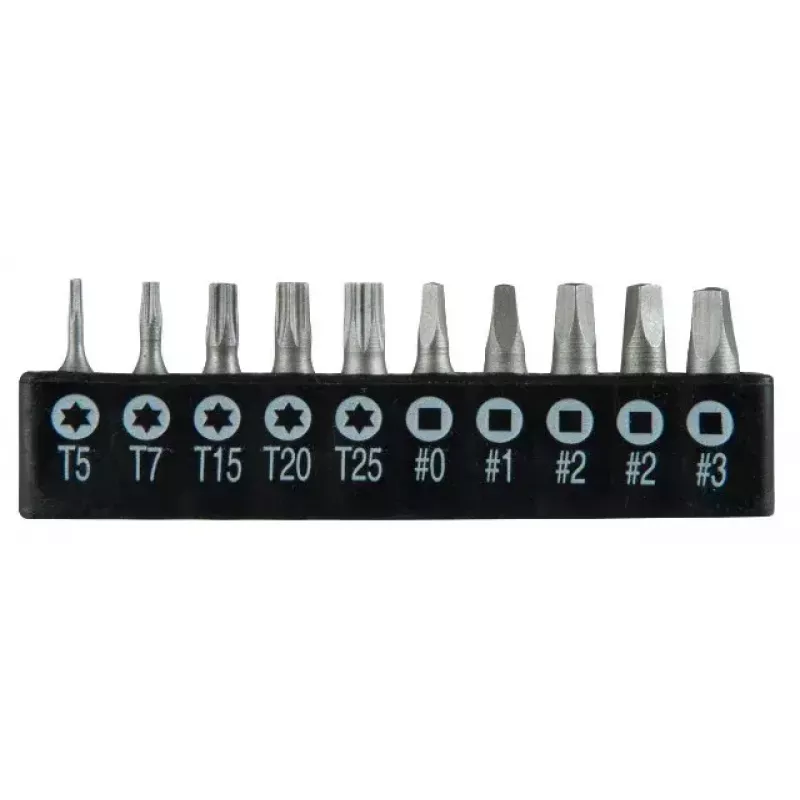 Set di cacciaviti manuali STANLEY STHT0-62113 con punte a croce, Robertson e Torx, punte magnetiche, impugnature ergonomiche