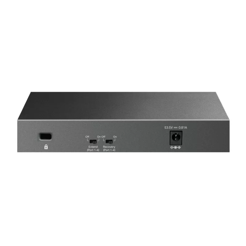 Switch di rete TP-Link LiteWave LS106LP unmanaged Fast Ethernet (10/100) Power over Ethernet (PoE) nero