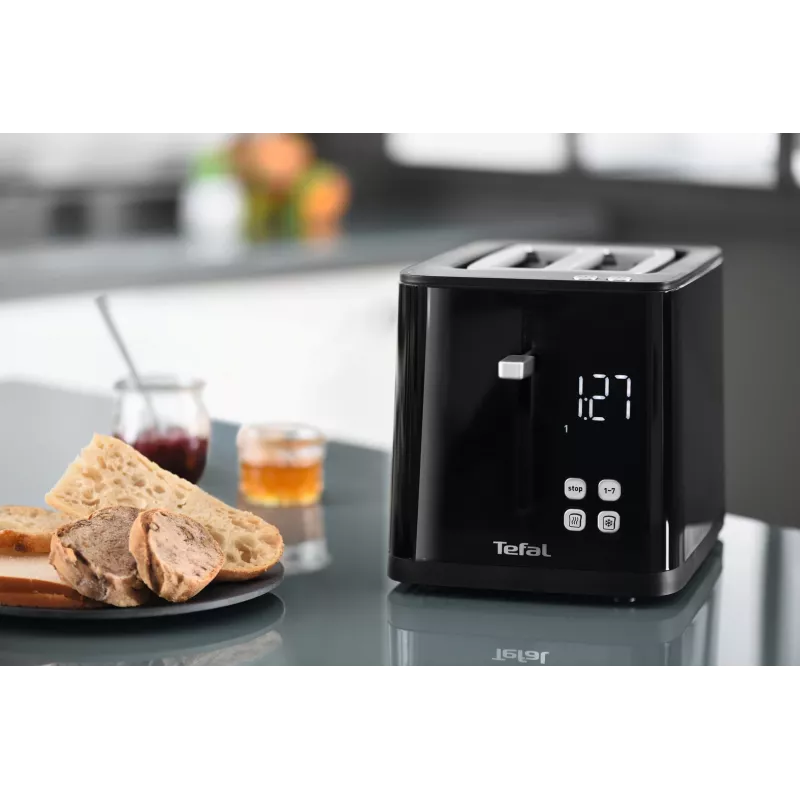 Tostapane Tefal TT6408 — 2 fette, 850 W, nero