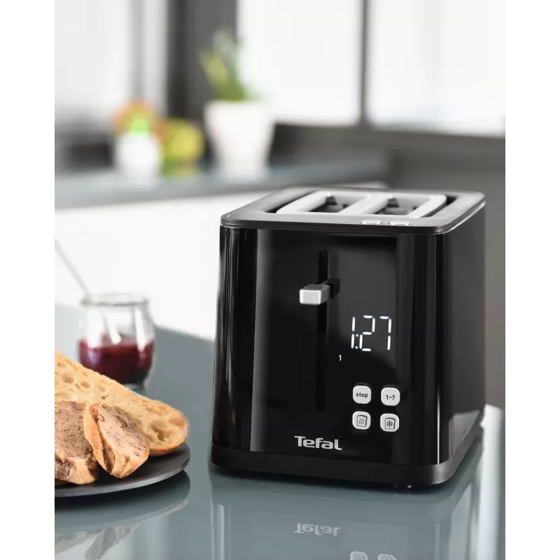 Tostapane Tefal TT6408 — 2 fette, 850 W, nero