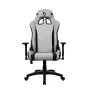 Sedia gaming arozzi Avanti SoftFabric grigio chiaro – ergonomica con schienale alto, rivestimento in tessuto, braccioli regolabili, regolazione dell'inclinazione e dell'altezza