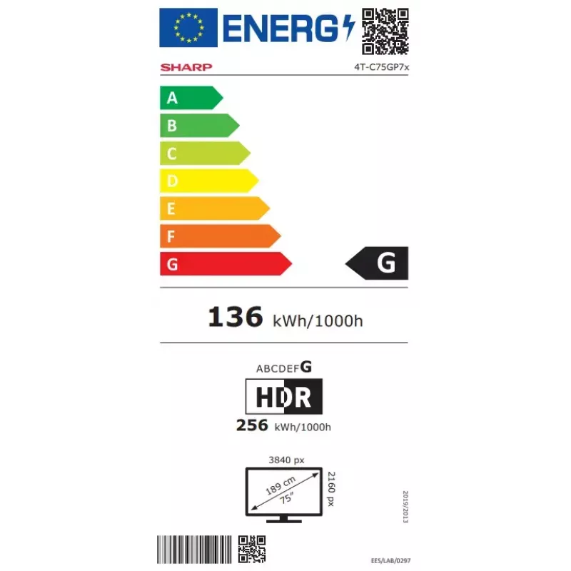 Smart TV Sharp 75GP7265E 75
