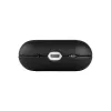 Custodia protettiva in pelle FIXED FIXLPM-999-BK per auricolari con supporto MagSafe, nera