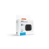 Custodia protettiva in pelle FIXED FIXLPM-999-BK per auricolari con supporto MagSafe, nera