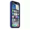 APPLE Custodia in silicone Apple con MagSafe iPhone 16 blu oltremare