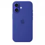 APPLE Custodia in silicone Apple con MagSafe iPhone 16 blu oltremare