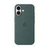 APPLE Custodia in silicone Apple con MagSafe per iPhone 16 verde mare