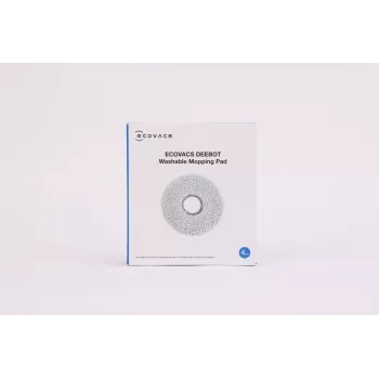 Set panni lavapavimenti per robot aspirapolvere Ecovacs DCC040047, lavabile grigio, 4 pezzi