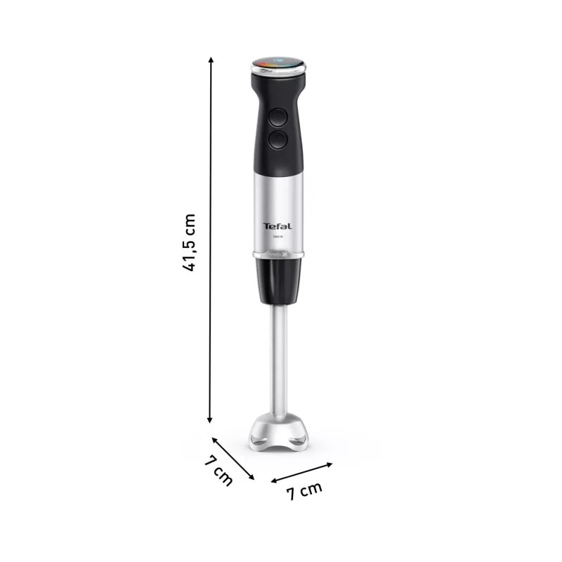Frullatore a immersione Tefal Quickchef+ HB671830 1000 W nero, acciaio inox