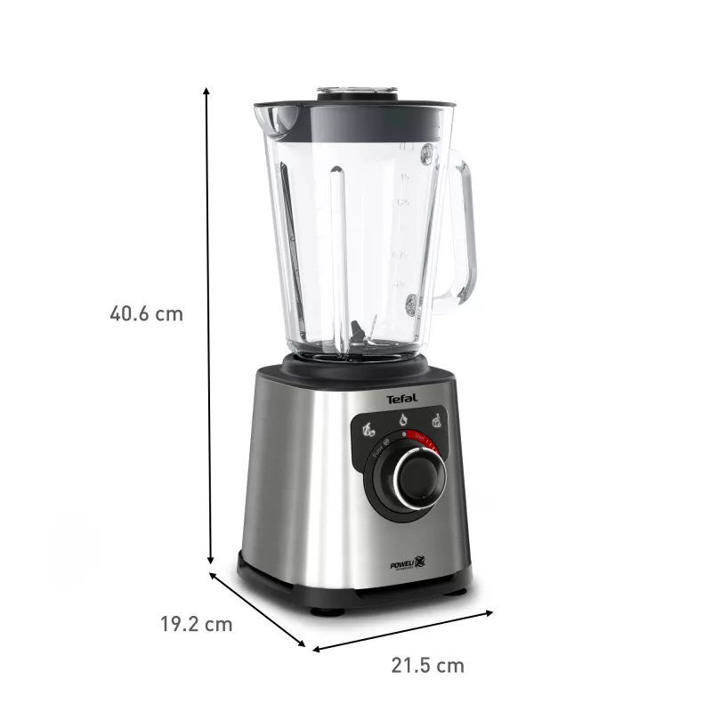 Frullatore da tavolo Tefal Perfectmix+ BL871D 1,5 L 1200 W acciaio inox, grigio