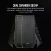 Case per PC CORSAIR 2500D AIRFLOW Midi Tower nero — ATX/Micro ATX, supporto radiatore frontale da 280 mm, USB-A x2, USB-C x1