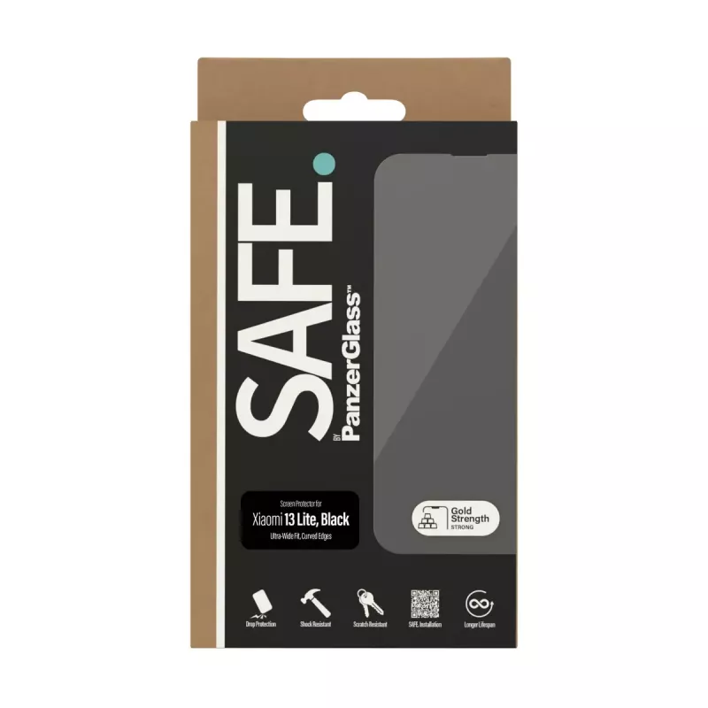 Pellicola protettiva per display PanzerGlass SAFE. by ® per Xiaomi 13 Lite Ultra-Wide Fit antigraffio antiurto