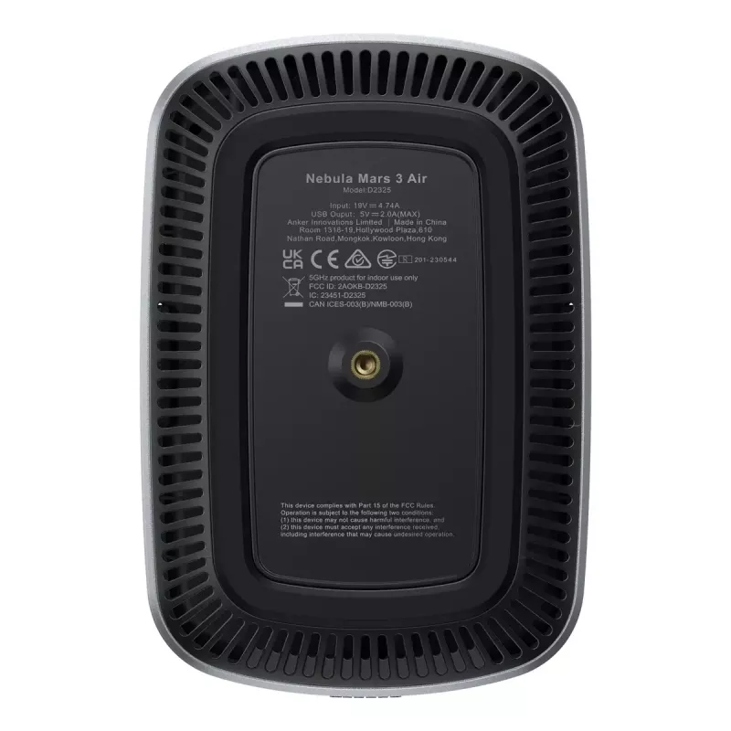 Proiettore Anker Nebula Mars 3 Air 400 ANSI Lumen DLP 1080p grigio