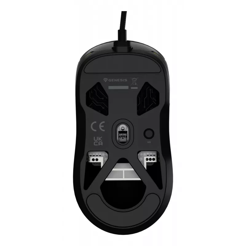 GENESIS Krypton 660 mouse gaming per destrorsi USB Type-A ottico 12000 DPI