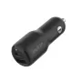 Caricabatterie Belkin CCB005btBK da interno accendisigari ricarica rapida nero