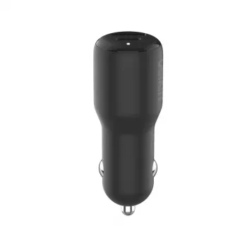 Caricabatterie Belkin CCB005btBK da interno accendisigari ricarica rapida nero