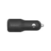 Caricabatterie Belkin CCB005btBK da interno accendisigari ricarica rapida nero