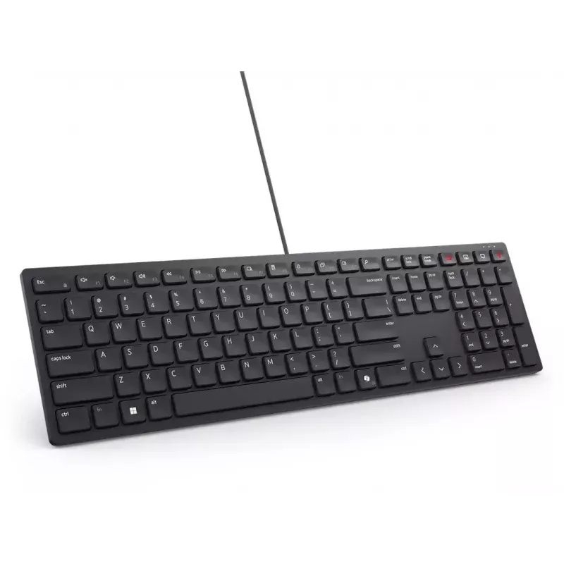 DELL KB525C tastiera office USB QWERTY US International, nero