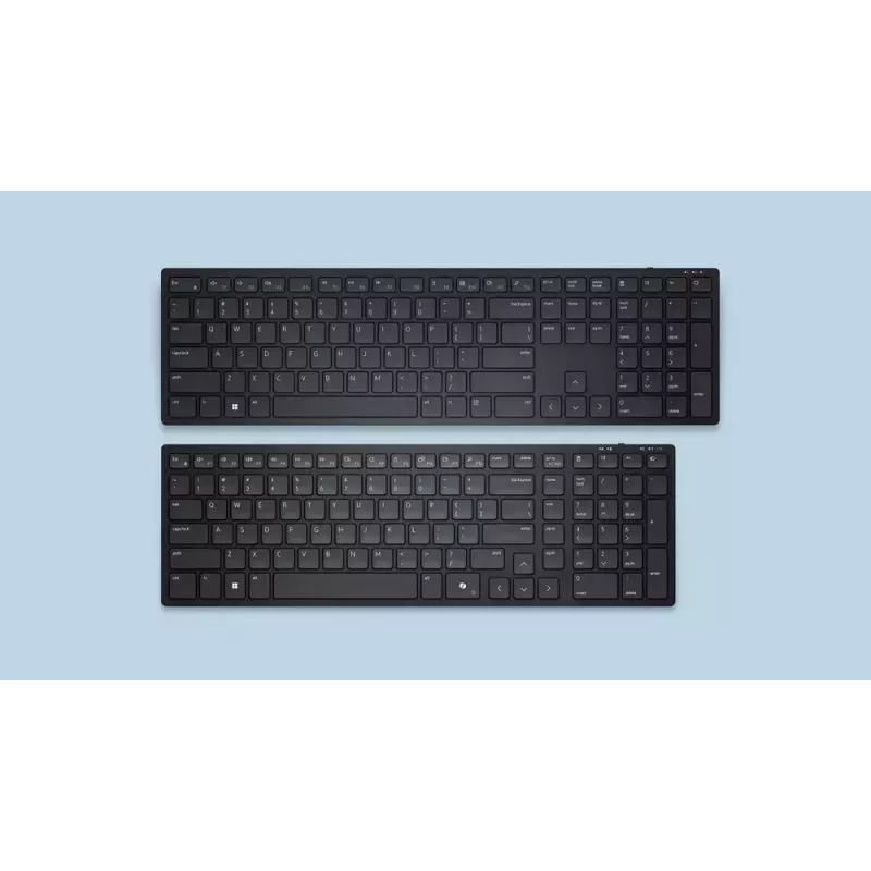 DELL KM555 tastiera silenziosa mouse incluso universale RF wireless + Bluetooth QWERTY US International nero