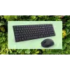 DELL KM555 tastiera silenziosa mouse incluso universale RF wireless + Bluetooth QWERTY US International nero