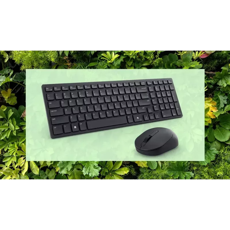DELL KM555 tastiera silenziosa mouse incluso universale RF wireless + Bluetooth QWERTY US International nero