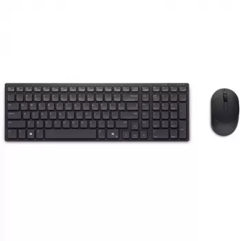 DELL KM555 tastiera silenziosa mouse incluso universale RF wireless + Bluetooth QWERTY US International nero
