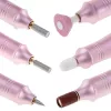 Set punte per manicure e pedicure Adler AD 2181 - 5 livelli di potenza, rosa