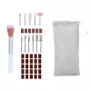 Set punte per manicure e pedicure Adler AD 2181 - 5 livelli di potenza, rosa