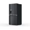 Frigorifero side-by-side Whirlpool WQ9I FO2BX EF a libera installazione 592 L nero